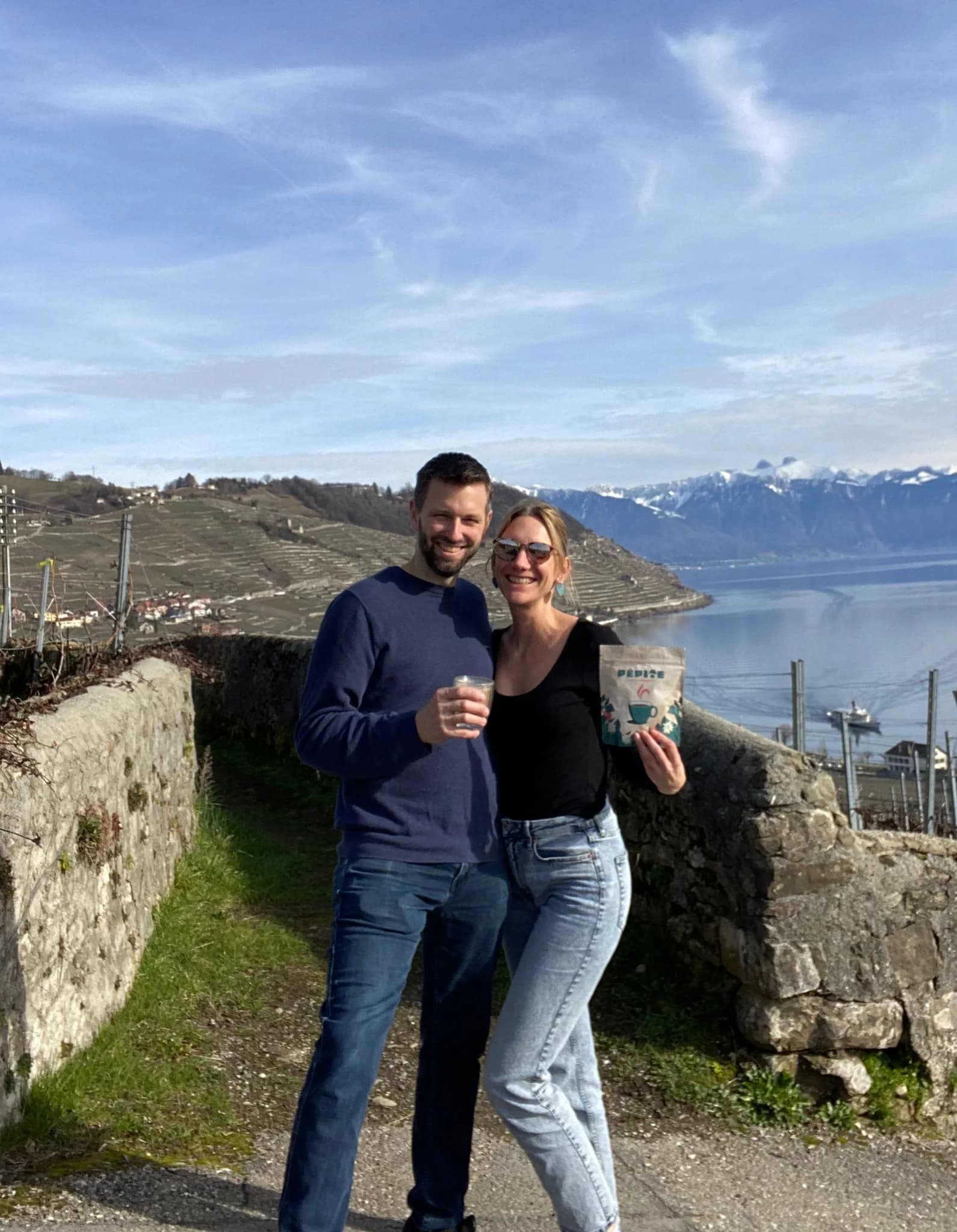 Aline et David, co-fondateurs de Pépite Boisson